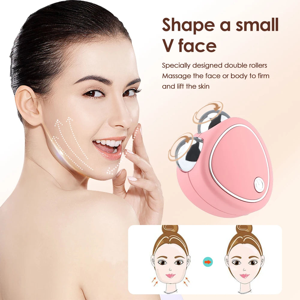 Masajeador Facial Con Microcorriente